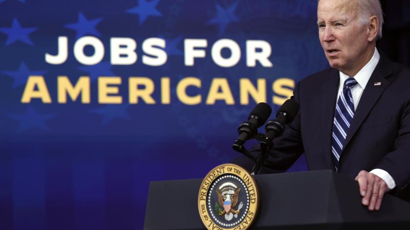  Joe Biden speaking on Jobs Report 